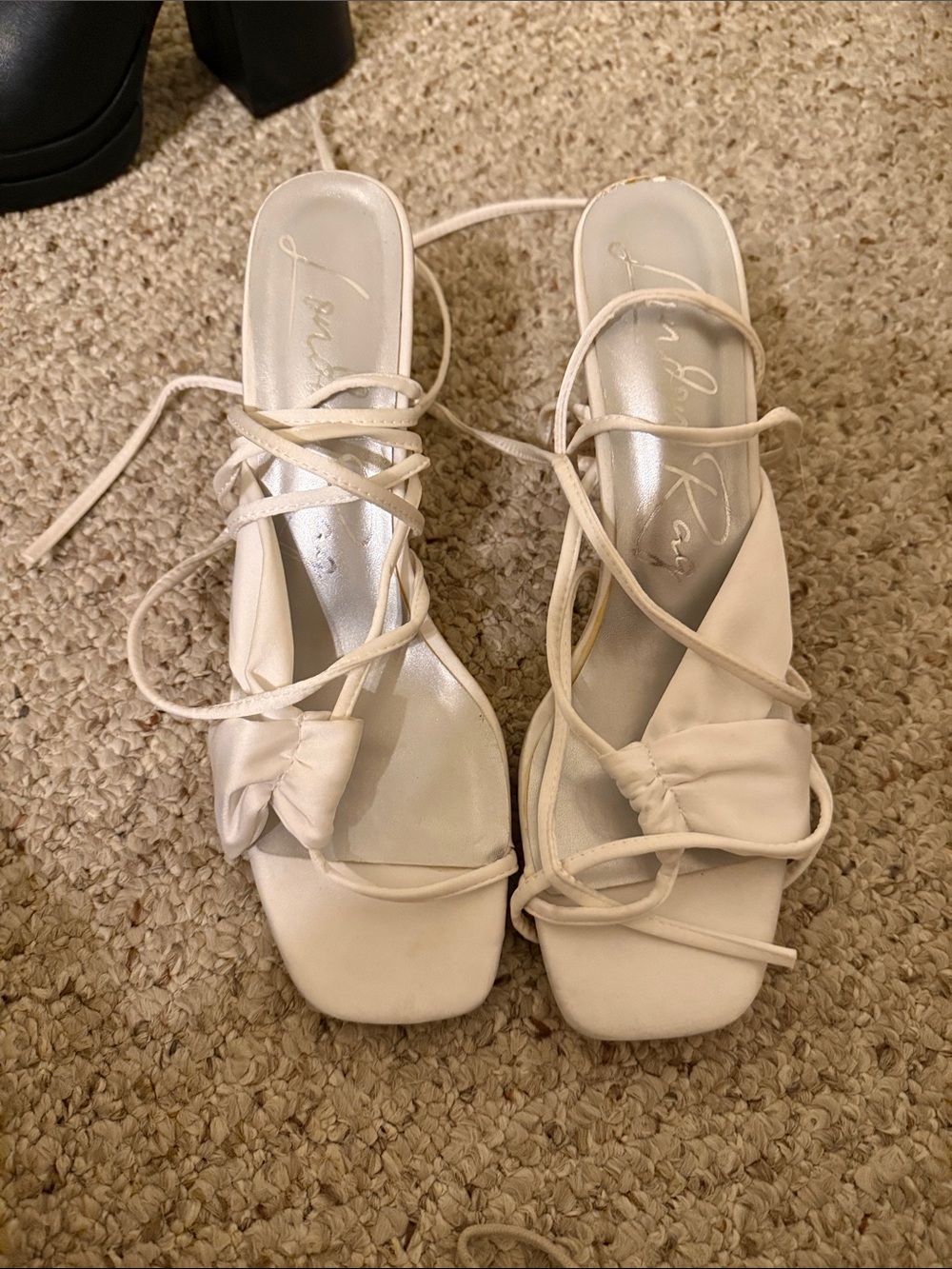 White heels